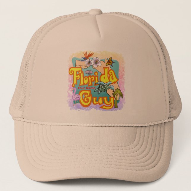Florida Guy  Trucker Hat (Front)