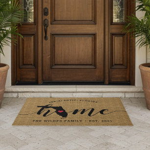 Florida Home State Personalised Doormat