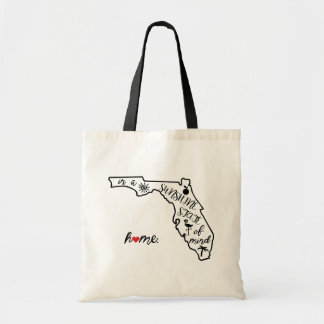 Florida HOME tote bag
