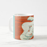 Florida Howard Johnson's Map Postcard Mug<br><div class="desc">A great vintage, cool retro postcard map of Howard Johnson's restaurant locations in Florida!</div>
