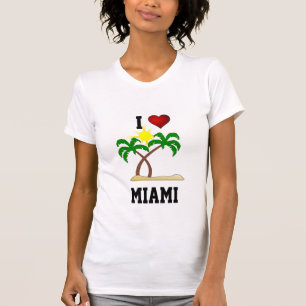 Florida: I Love Miami - palm trees and sunshine T-Shirt