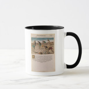 Florida Indians planting maize Mug