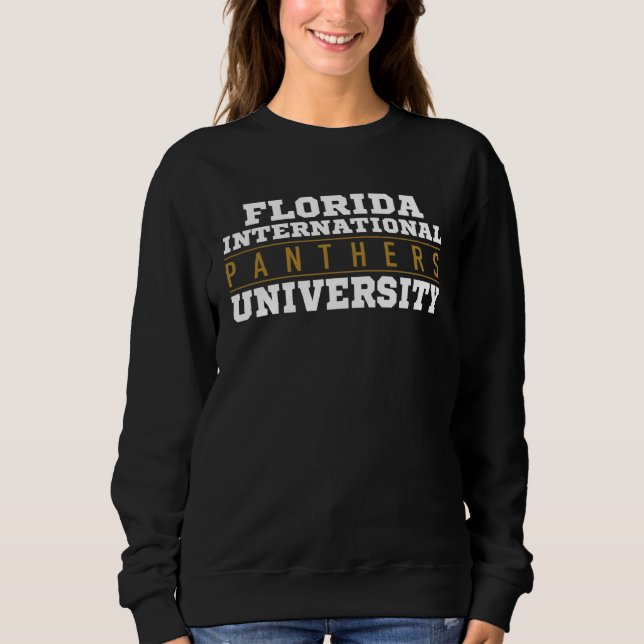 Florida International FIU Panthers Between The Lin Sweatshirt (Front)