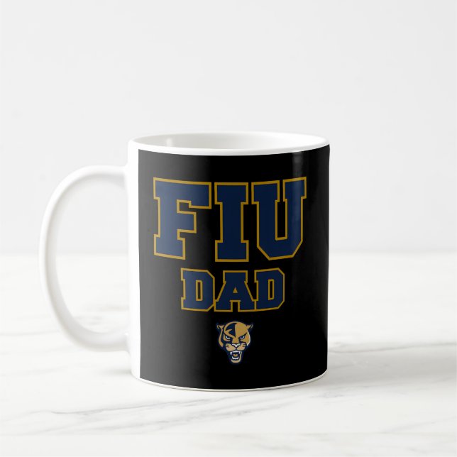 Florida International Fiu Panthers Dad Coffee Mug (Left)
