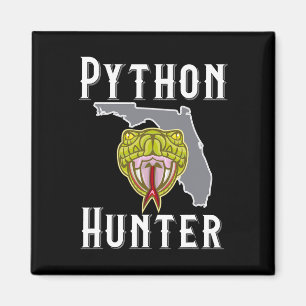 Florida Invasive Pythons Hunting Magnet