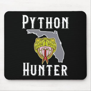 Florida Invasive Pythons Hunting Mouse Pad