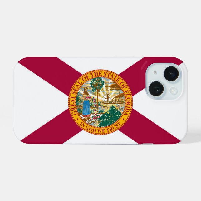 Florida iPhone 15 Case (Back Horizontal)