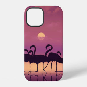 Florida is spelled out in the legs of a flock of f iPhone 12 case