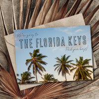 Florida Keys Beach Wedding Save the Date