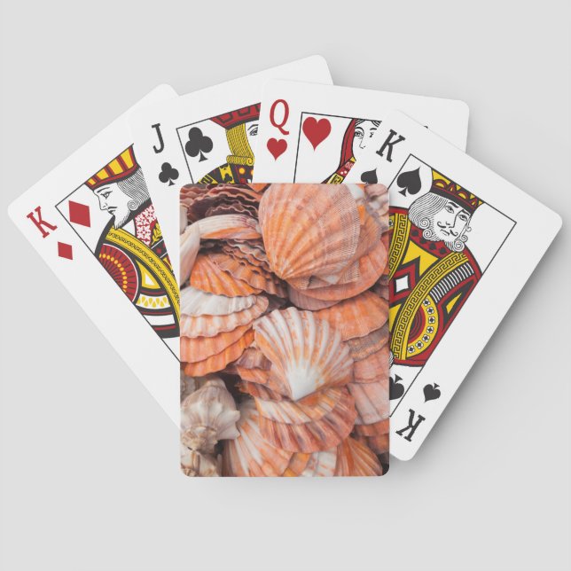 Florida Keys, Key West, seashells Playing Cards (Back)