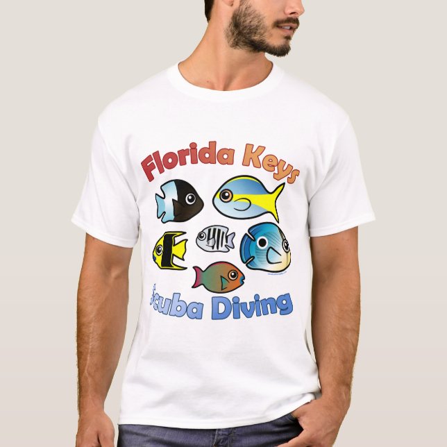 Florida Keys Scuba Diving T-Shirt (Front)