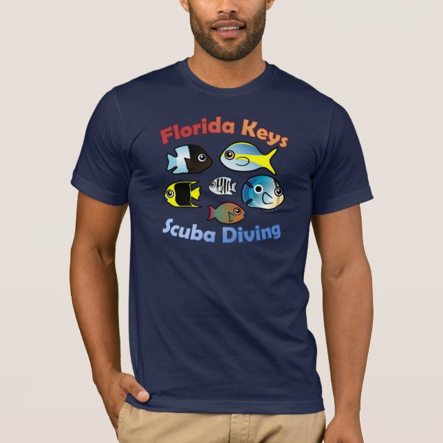 Florida Keys Scuba Diving T-Shirt (Front)