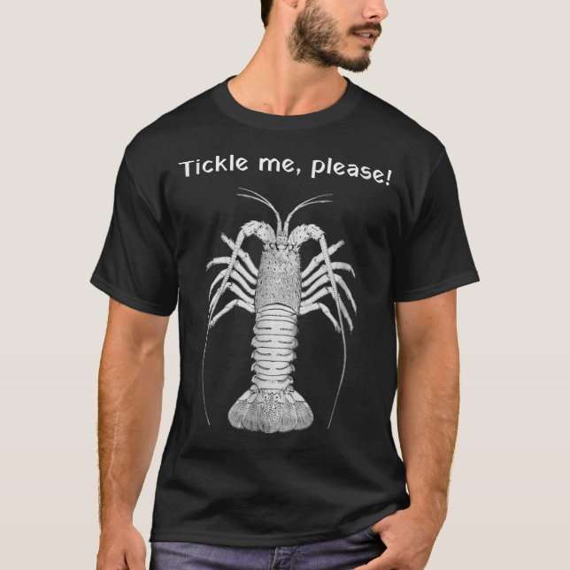 Florida Keys Spiny Lobster Tickle Me, Please T-Shirt (Front)