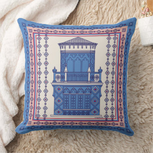Florida Landmark - Ringling Ca'd'Zan Cushion