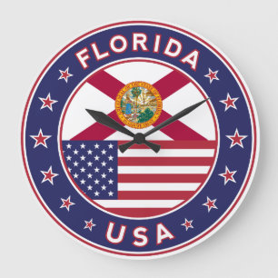 Florida Large Clock
