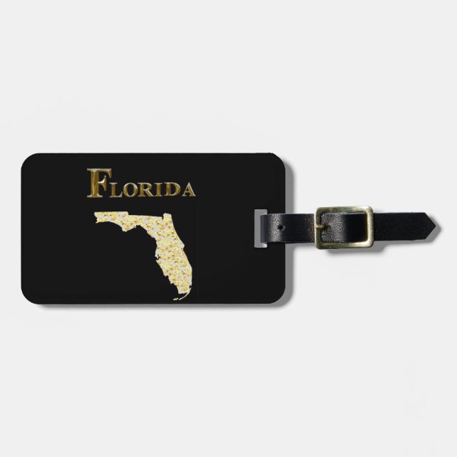 FLORIDA LUGGAGE TAG (Front Horizontal)