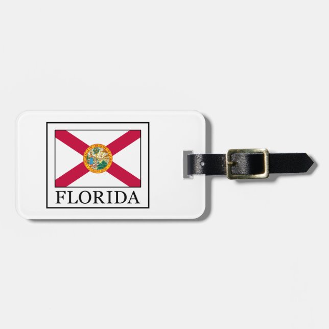 Florida Luggage Tag (Front Horizontal)