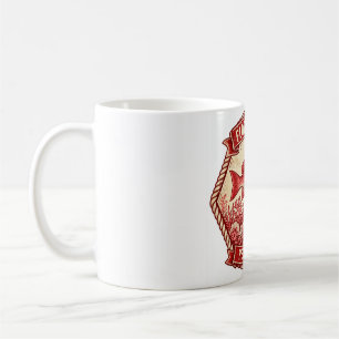 Florida Man Red Snapper Badge Fishing Mug