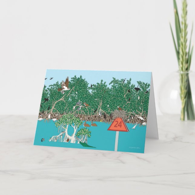 Florida Mangroves Note Card (Front)