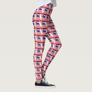 FLORIDA MAP LEGGINGS