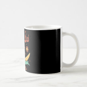 Florida Melbourne Beach Fl Surfer Surfing Fishing Coffee Mug