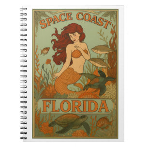 Florida Mermaid Notebook