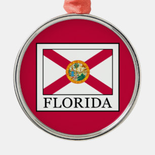 Florida Metal Tree Decoration