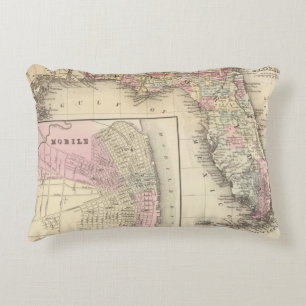 Florida, Mobile Decorative Cushion