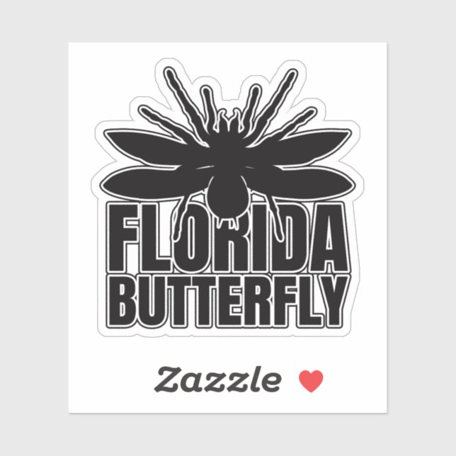 Florida Monster Insect Tarantula Butterfly (Sheet)