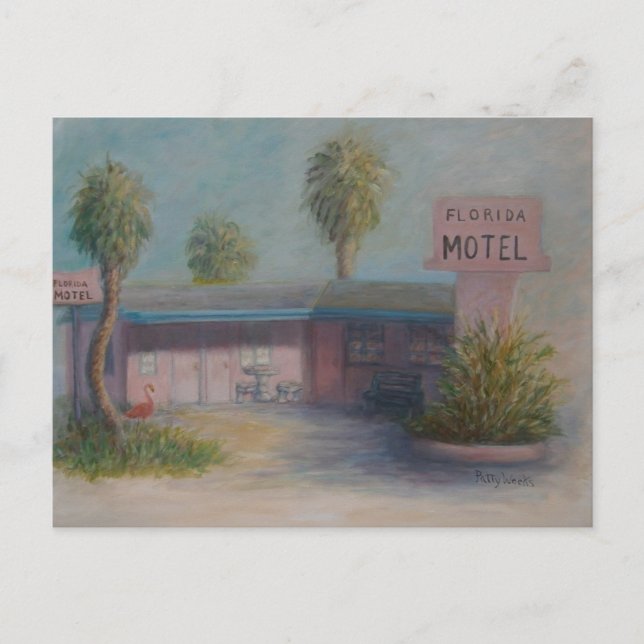 FLORIDA MOTEL Postcard (Front)