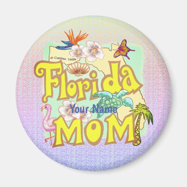 Florida Mum  magnet  (Front)