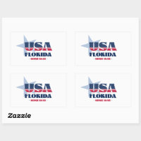 Florida My Home State Sticker