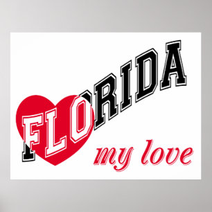Florida my love poster