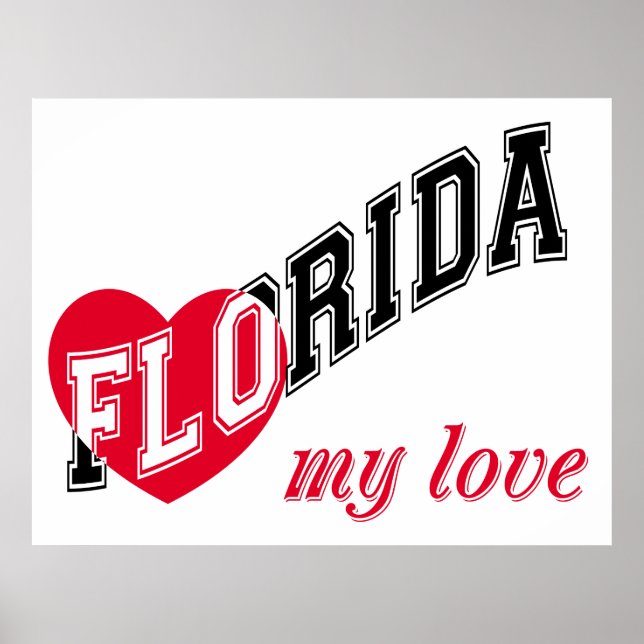 Florida my love poster (Front)