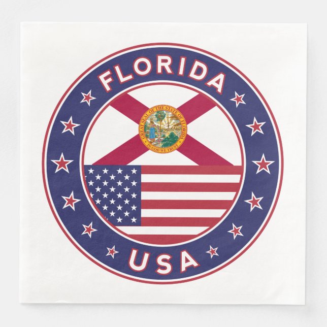 Florida Napkin (Front)