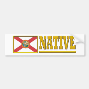 Florida Native Bumper Sticker