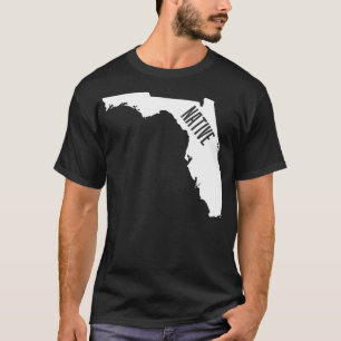 Florida Native Home Pride State Outline Summer  T-Shirt