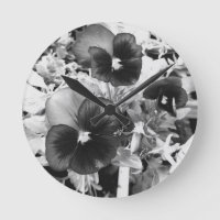 Florida Nature Photo Artistic Monochrome Pansy