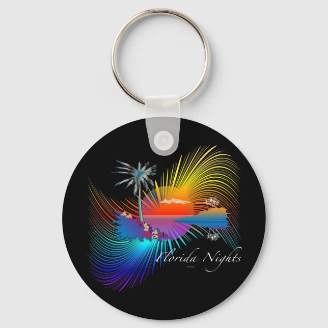 Florida Nights Key Ring (Front)