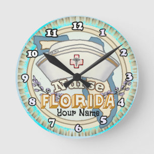 Florida Nurse  Round Clock