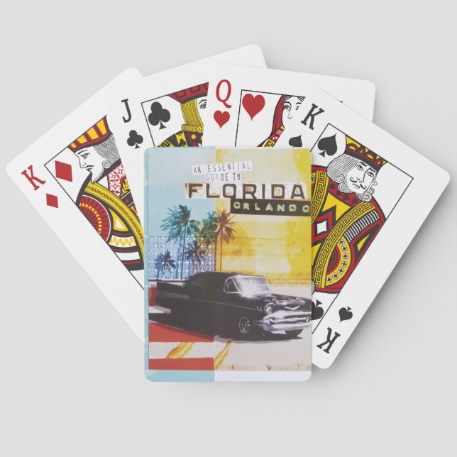 Florida Orlando Playing Cards (Back)