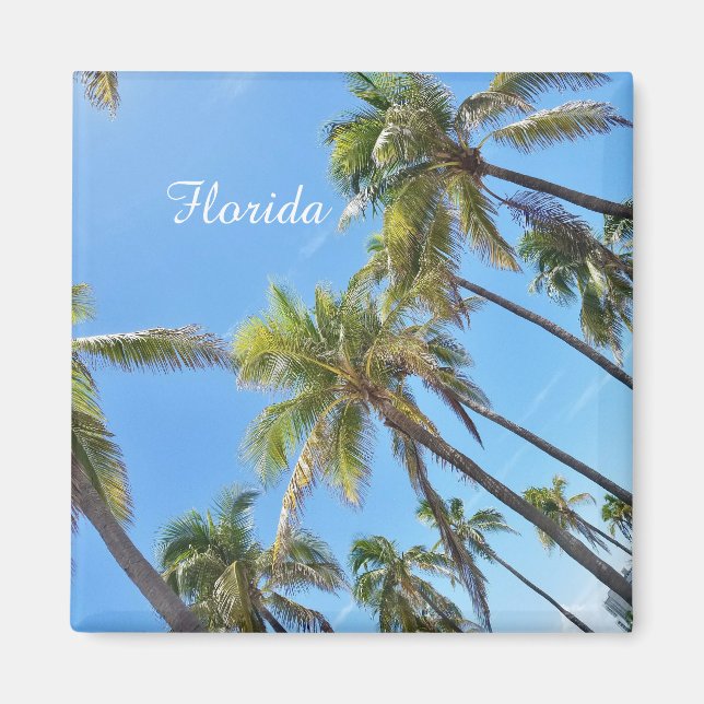 Florida Palm Trees Magnet (Front)