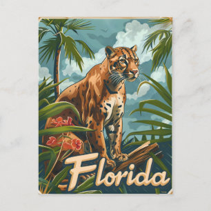 Florida Panther Postcard