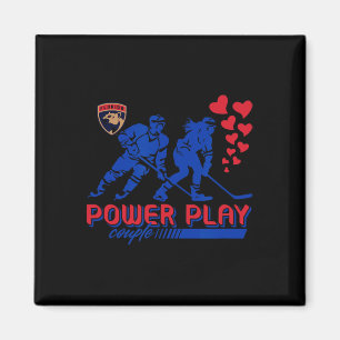 Florida Panthers Valentine Power Play Couple Nhl Magnet