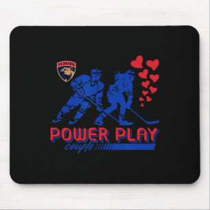 Florida Panthers Valentine Power Play Couple Nhl  Mouse Pad