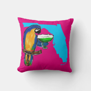FLORIDA PARROT CUSHION