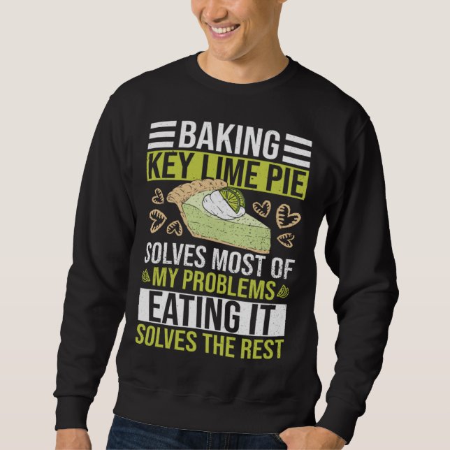 Florida Pie And Key Lime Pie Sweatshirt (Front)