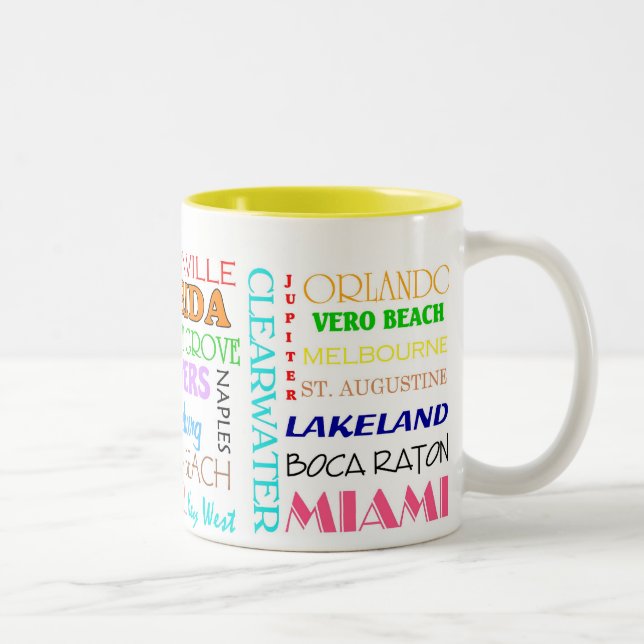 Florida places mug (Right)