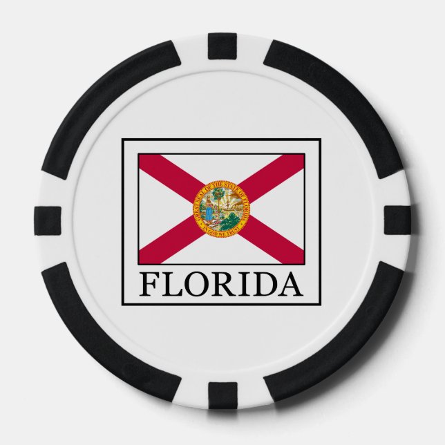Florida Poker Chips (Front)