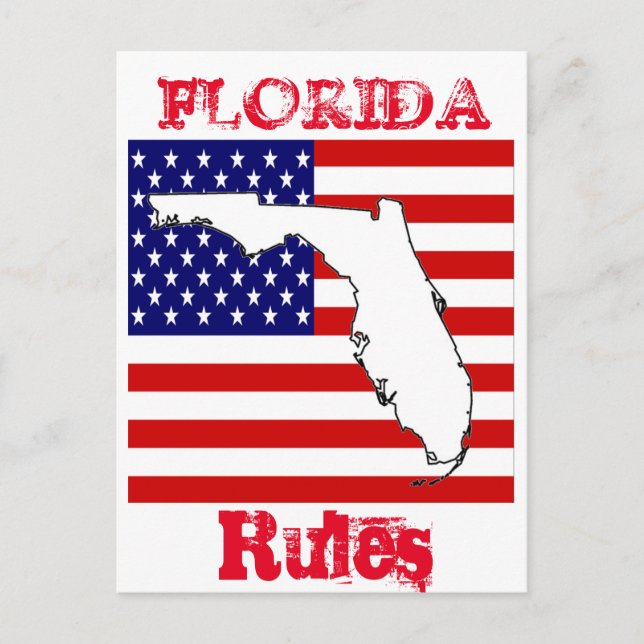 FLORIDA  POSTCARD (Front)